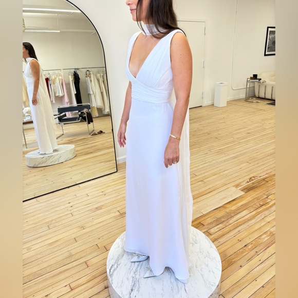 Custom UNDONE by Kate dress with neck scarf - fits size 2/4 - Picture 3 of 7